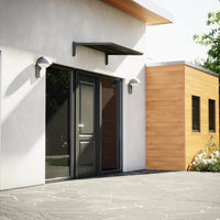 MODERN sisäänkäyntikatto, L100 x S85 x K27,5 cm, musta