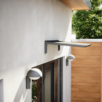 MODERN sisäänkäyntikatto, L100 x S85 x K27,5 cm, musta