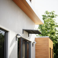 MODERN sisäänkäyntikatto, L100 x S85 x K27,5 cm, musta