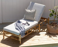 CANE aurinkopatja luonnonvärinen/vaaleanharmaa