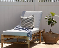 CANE aurinkopatja luonnonvärinen/vaaleanharmaa