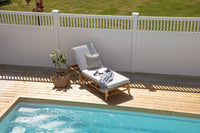 CANE aurinkopatja luonnonvärinen/vaaleanharmaa