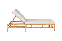 CANE aurinkopatja luonnonvärinen/vaaleanharmaa