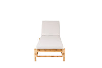 CANE aurinkopatja luonnonvärinen/vaaleanharmaa