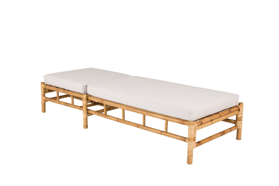 CANE aurinkopatja luonnonvärinen/vaaleanharmaa