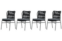 Julian ruokapöytä 4-pack 