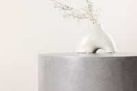 Lissabon sivupöytä - harmaa