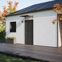 MODERN sisäänkäyntikatto, L100 x S85 x K27,5 cm, musta