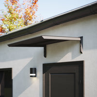 MODERN sisäänkäyntikatto, L100 x S85 x K27,5 cm, musta