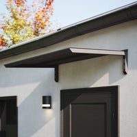 MODERN sisäänkäyntikatto, L130 x D85 x K27,5 cm, musta