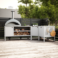 RAMA näkösuoja 4 osaa matala, musta, L320 x S30 x K80 cm