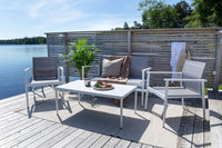 BREAK Sohvaryhmä valkoinen/harmaa