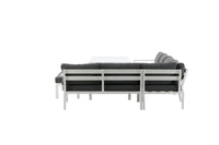 RAMOS Kulmasohvaryhmä valkoinen/harmaa