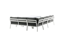 RAMOS Kulmasohvaryhmä valkoinen/harmaa