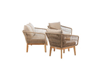 Chania-soffaryhmä sohvapöydällä