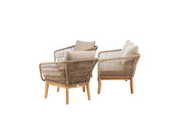 Chania-soffaryhmä sohvapöydällä