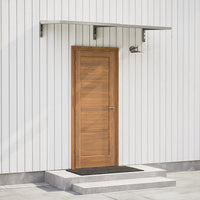 MODERN sisäänkäyntikatto, L200 x D85 x H27,5 cm, harmaa