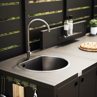 UMAMI ulkokokkipaketti, pesumoduuli, moduuli 1 ja moduuli 2, musta