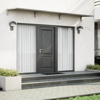 MODERN sisäänkäyntikatto, L390 x D85 x H27,5 cm, harmaa