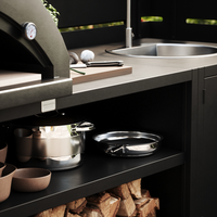 UMAMI ulkokokkipaketti, pesumoduuli sekä moduuli 3, musta