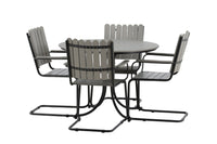 Holmsund ruokailuryhmä - musta / harmaa