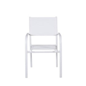 Santorini käsinojatuoli 2 kpl (pinottava)