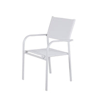 Santorini käsinojatuoli 2 kpl (pinottava)