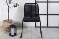 Lindos ruokatuoli 2 kpl (pinottava)