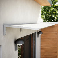 MODERN sisäänkäyntikatto, L520 x D85 x H27,5 cm, harmaa