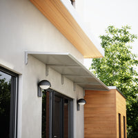 MODERN sisäänkäyntikatto, L520 x D85 x H27,5 cm, harmaa