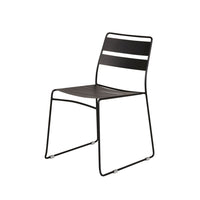 Lina ruokatuoli 2-pakkaus - musta