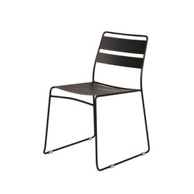 Lina ruokatuoli 2-pakkaus - musta