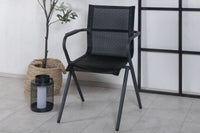 Alina ruokatuoli 6 kpl (pinottava)