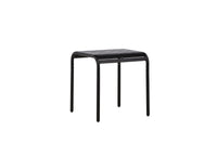 Borneo kahvitabletti alumiini - musta / neliö 70*70*