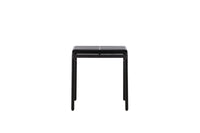 Borneo kahvitabletti alumiini - musta / neliö 70*70*