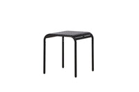 Borneo kahvitabletti alumiini - musta / neliö 70*70*