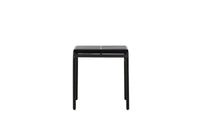 Borneo kahvitabletti alumiini - musta / neliö 70*70*