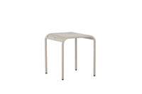 Borneo kahvipöytä alumiini - beige / neliö 70*70*