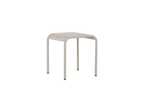 Borneo kahvipöytä alumiini - beige / neliö 70*70*