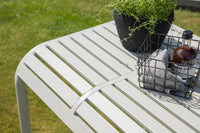 Borneo kahvipöytä alumiini - beige / neliö 70*70*