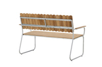 Holmsund istuinpenkki - puu / sinkki