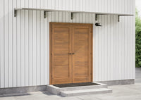 MODERN sisäänkäyntikatto, L400 x D85 x H27,5 cm, harmaa