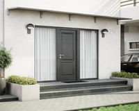 MODERN sisäänkäyntikatto, L520 x D85 x H27,5 cm, harmaa