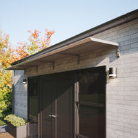 MODERN sisäänkäyntikatto, L400 x D85 x H27,5 cm, harmaa