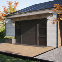 MODERN sisäänkäyntikatto, L520 x D85 x H27,5 cm, harmaa