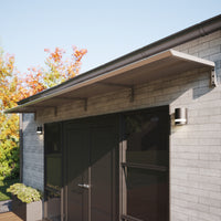 MODERN sisäänkäyntikatto, L520 x D85 x H27,5 cm, harmaa