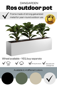 ROS ulkokasvatusruukut 2-pakkaus