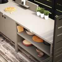 UMAMI ulkokokkipaketti, pesumoduuli, moduuli 1 ja moduuli 2, beige