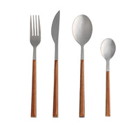 JUBLIE Ruostumaton Teräs Astiat 24-Pakkaus