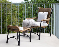 LORETO nojatuoli ja rahi